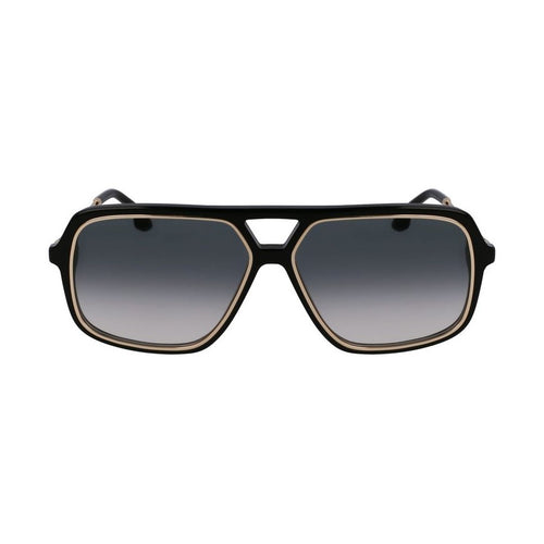 Victoria Beckham Black Acetate Sunglasses