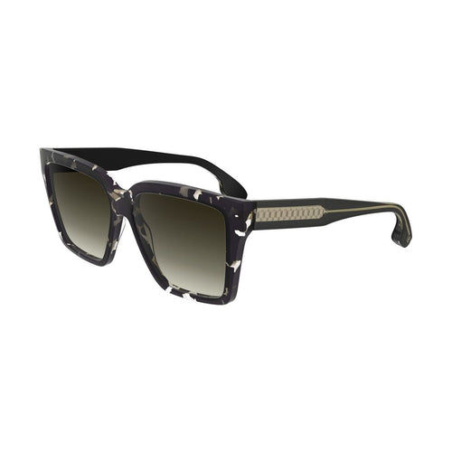 Victoria Beckham Brown Acetate Sunglasses