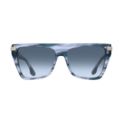 Victoria Beckham Gray Acetate Sunglasses
