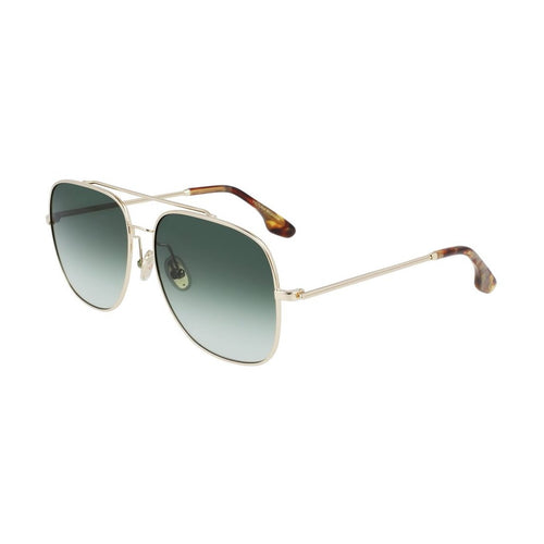 Victoria Beckham Gold Metal Sunglasses