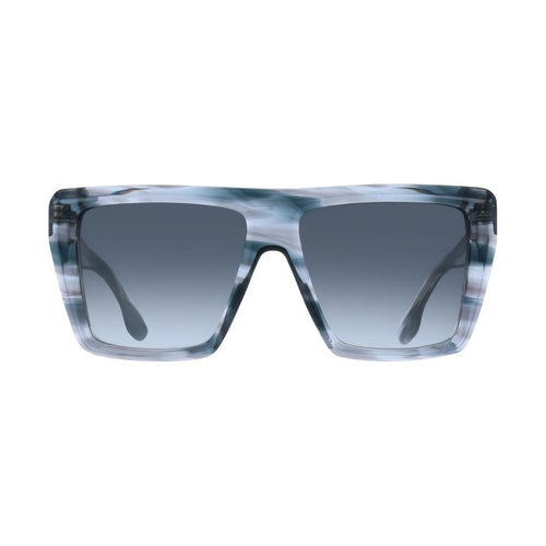 Victoria Beckham Gray Acetate Sunglasses