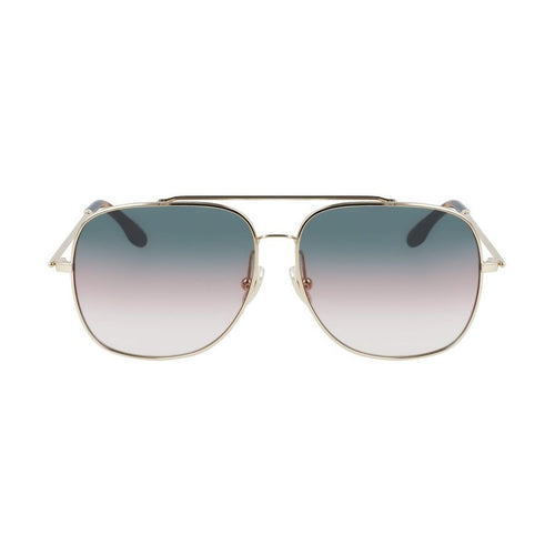 Victoria Beckham Gold Metal Sunglasses