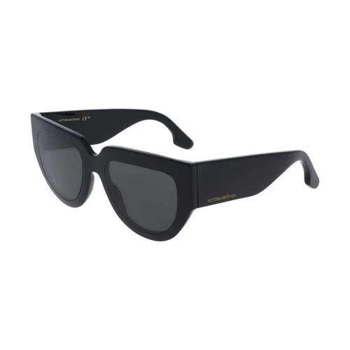 Victoria Beckham Black Acetate Sunglasses