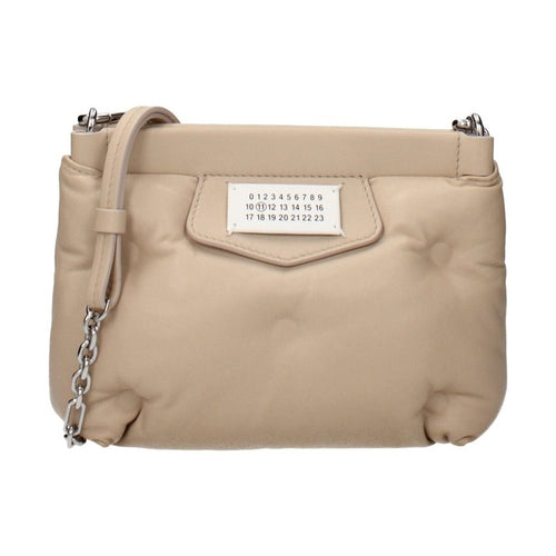 Maison Margiela Beige Leather Crossbody Bag