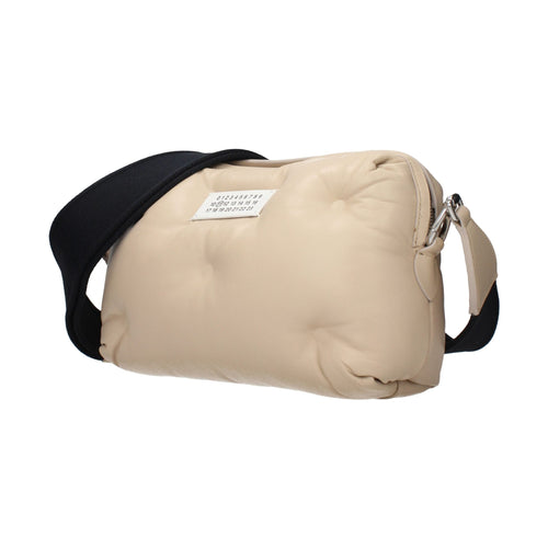 Maison Margiela Beige Leather Clutch Bag