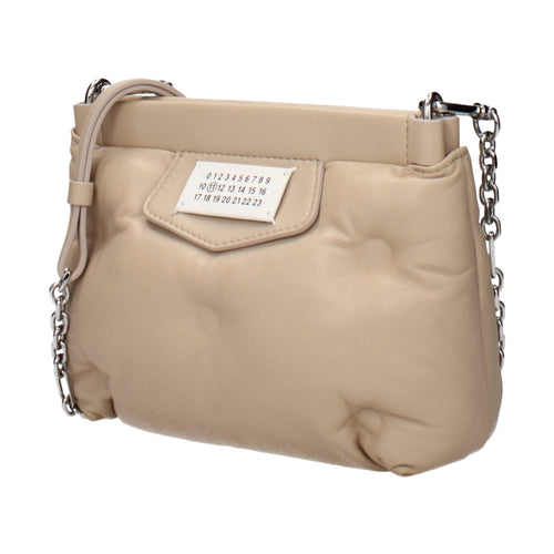 Maison Margiela Beige Leather Crossbody Bag