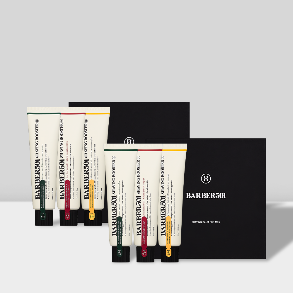 Barber501-Shaving-Booster-Balm-3-Types-Set-66Ml-X-3Ea – beauty & skincare essential for daily radiance