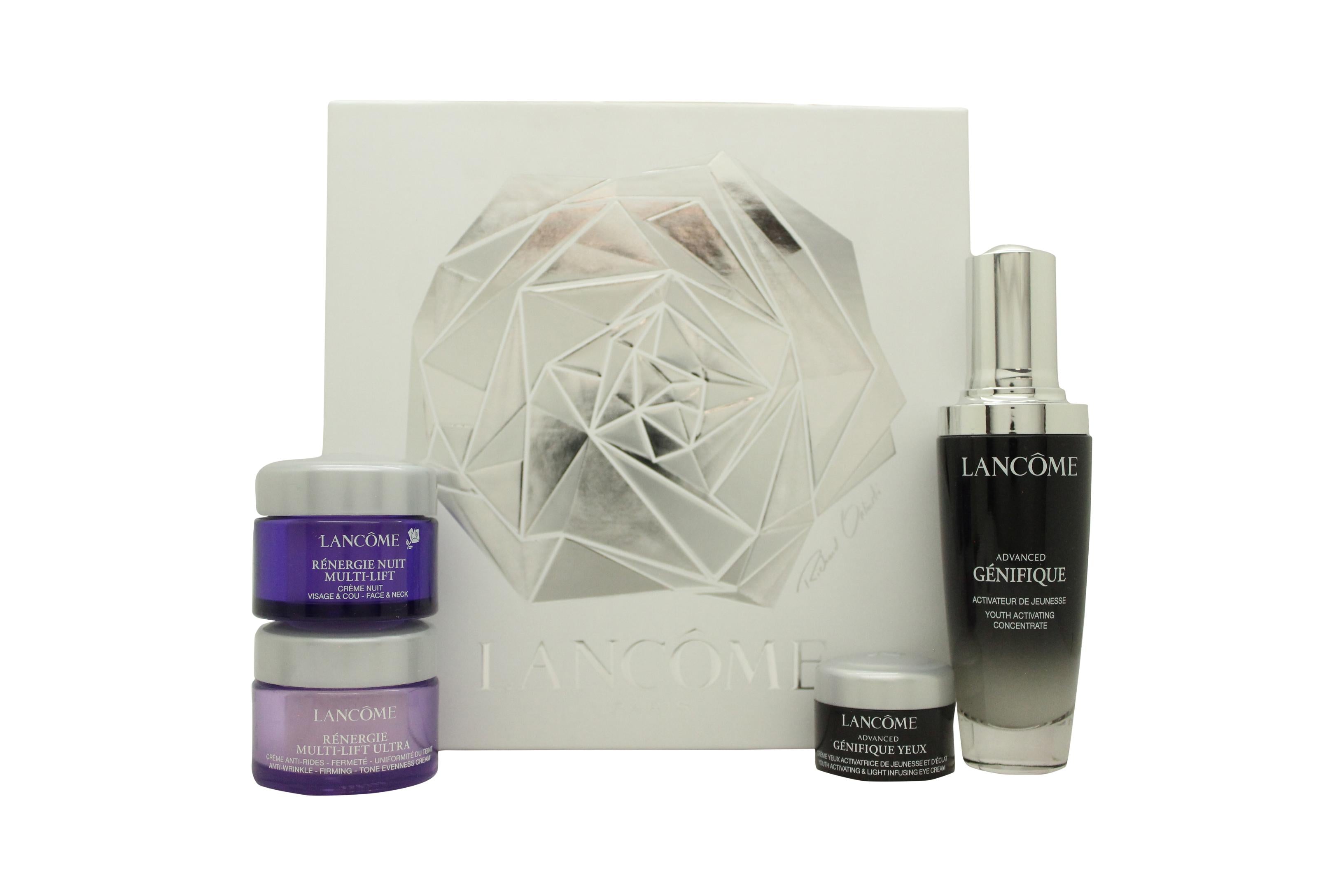 Lancôme Advanced Genifique Gift Set 50ml Advanced Genifique Youth Activating Concentrate + 15ml Renergie Multi-Lift Ultra Cream + 15ml Renergie Multi-Lift Night Cream + 5ml Advanced Genifique Eye Cream