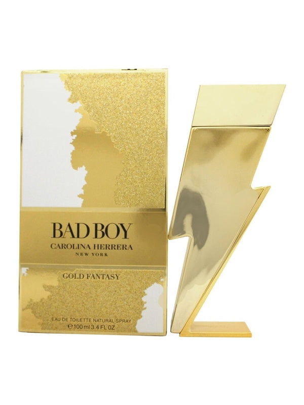Carolina Herrera Bad Boy Gold Fantasy Eau de Toilette 100ml Spray