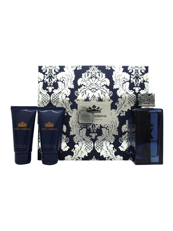 Dolce & Gabbana K Presentset 100ml EDP + 50ml After Shave Balsam + 50ml Shower Gel