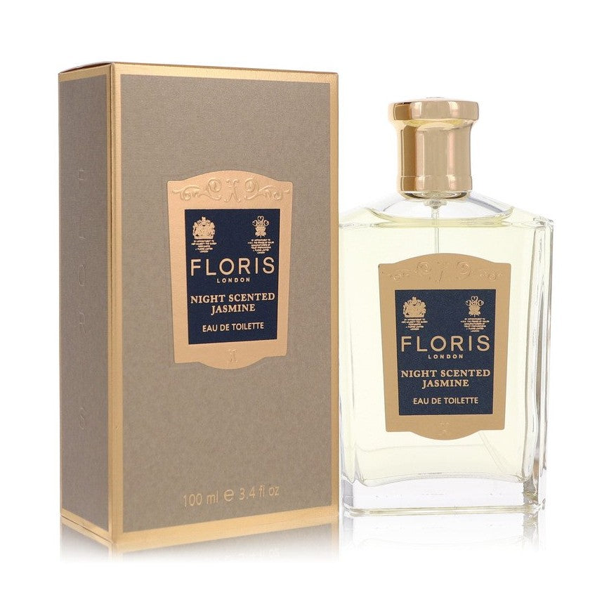 Floris Night Scented Jasmine by Floris Eau De Toilette Spray 3.4 oz for Women