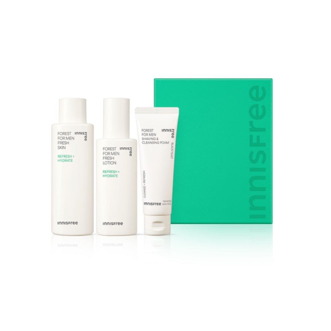 Innisfree Forest For Men Fresh Skincare Set – beauty & skincare essential for daily radiance