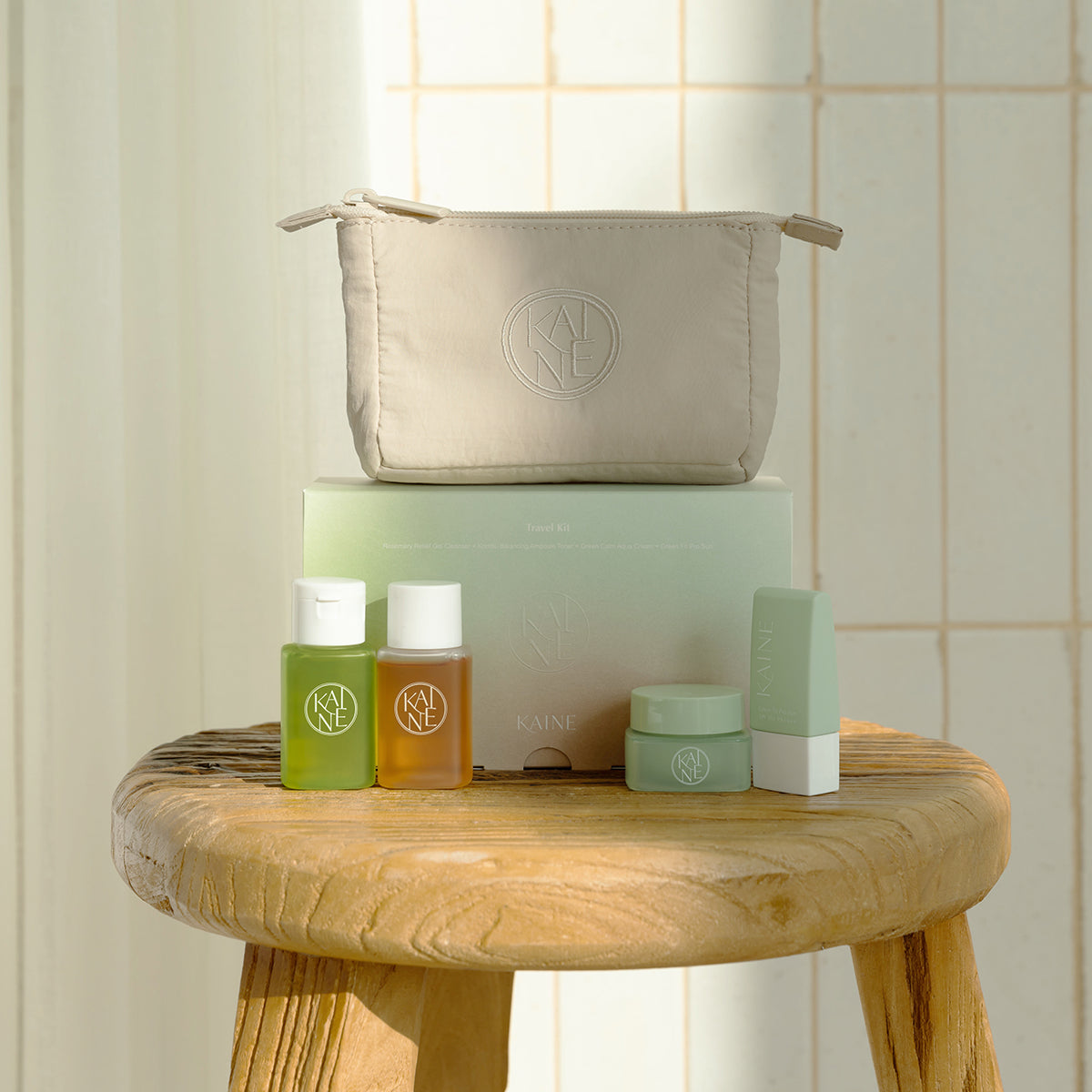 KAINE Travel Kit - All Day Pretty Skincare SET Korealy