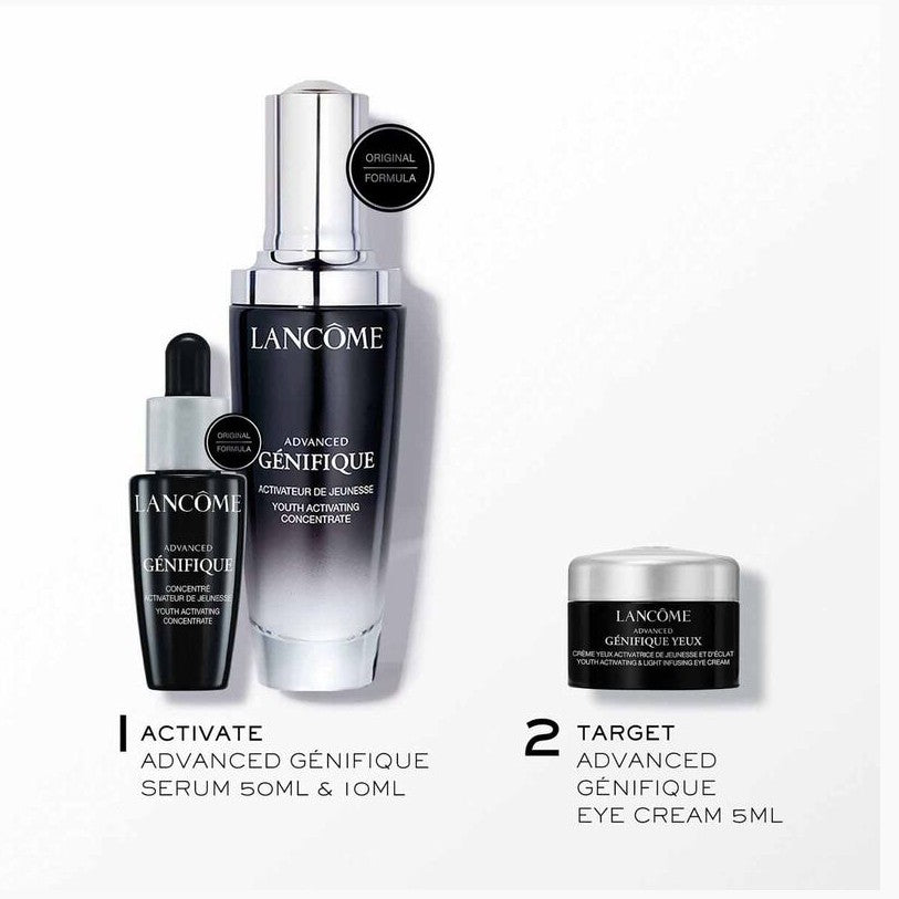 Lancôme Advanced Genifique Geschenkset 50ml Serum + 10ml Serum + 5ml Oogcrème
