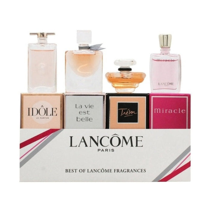 Lancome Best of Lancome Presentset För Miniatyrdofter 5ml EDP Idôle + 4ml EDP La Vie Est Belle + 7.5ml EDP Tresor + 5ml EDP Miracle
