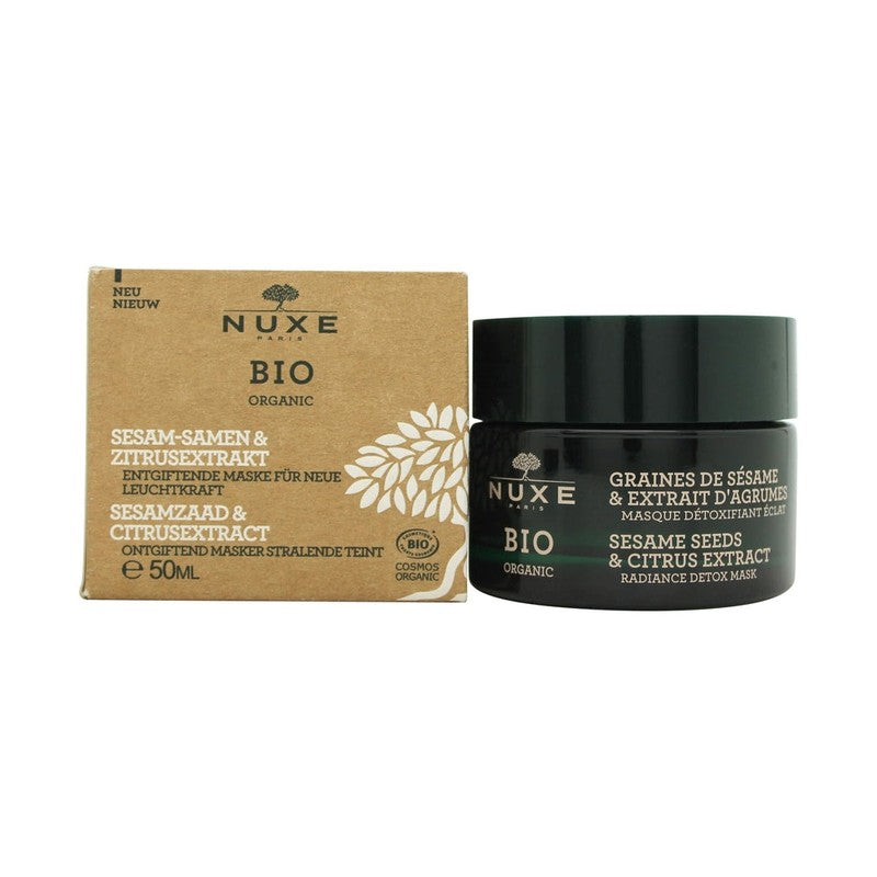 Nuxe Bio Biologisch Sesamzaad & Citrusextract Stralende Detox Masker 50ml