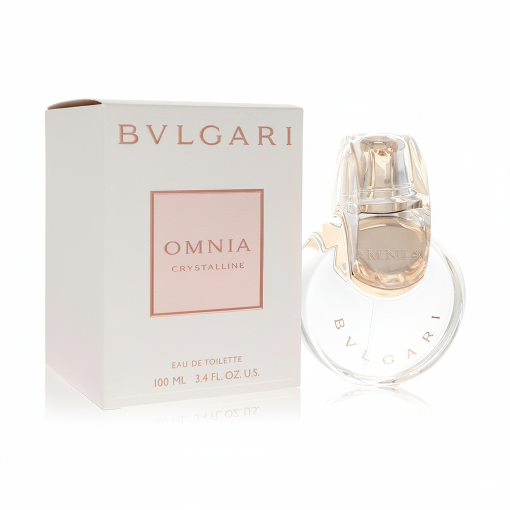 Omnia Crystalline by Bvlgari Eau De Toilette Spray 3.4 oz for Women