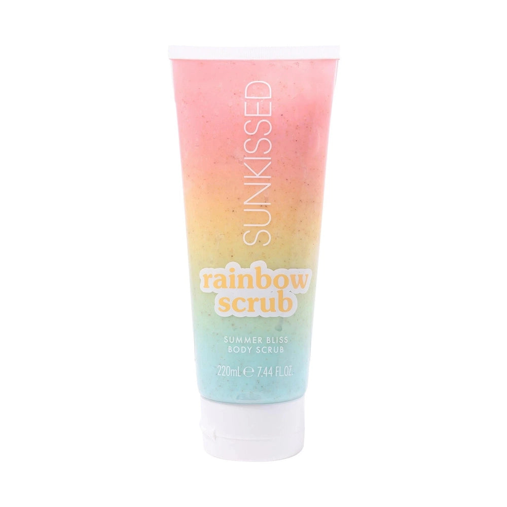 Sunkissed Rainbow Scrub Summer Bliss Body Scrub 220ml