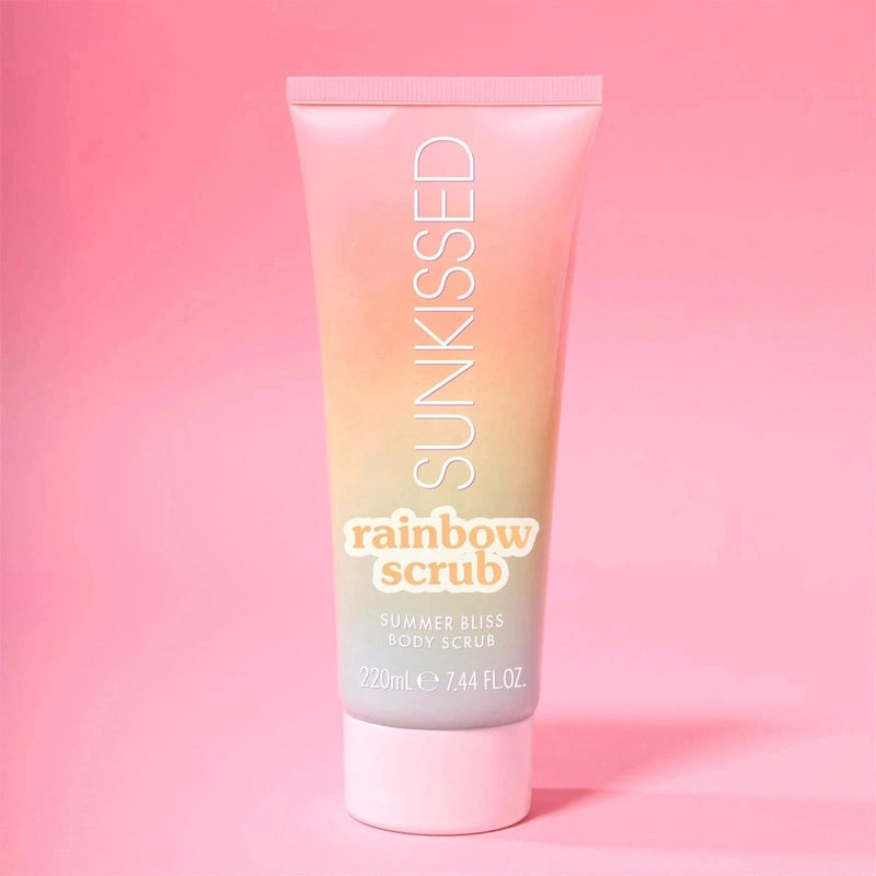 Sunkissed Rainbow Scrub Summer Bliss Body Scrub 220ml