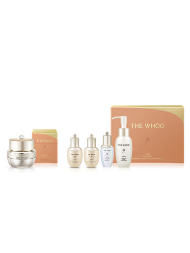 THE WHOO Cheongidan Rejuvenating Pro-Radiance Eye Cream Special Gift SET - All Day Pretty Skincare SET The whoo