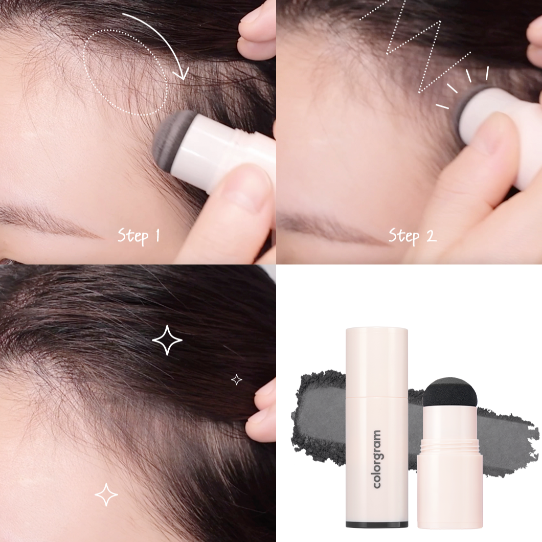 colorgram Shade Re-Forming Hair Line Maker 3.5g - All Day Pretty Korean Beauty colorgram