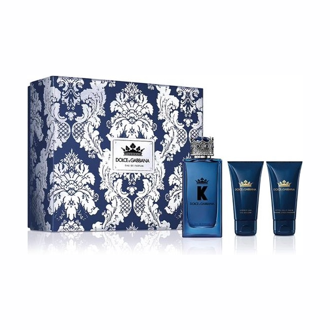 Dolce & Gabbana K Presentset 100ml EDP + 50ml After Shave Balsam + 50ml Shower Gel