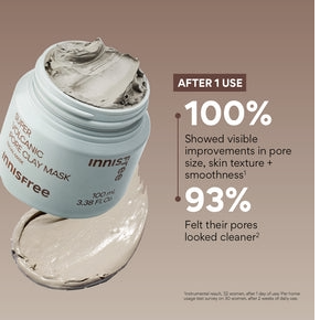 Innisfree-Super-Volcanic-Pore-Clay-Mask-100Ml-Pore-Clearing-Solution โ beauty & skincare essential for daily radiance