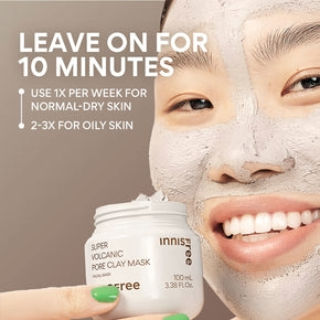 Innisfree-Super-Volcanic-Pore-Clay-Mask-100Ml-Pore-Clearing-Solution โ beauty & skincare essential for daily radiance
