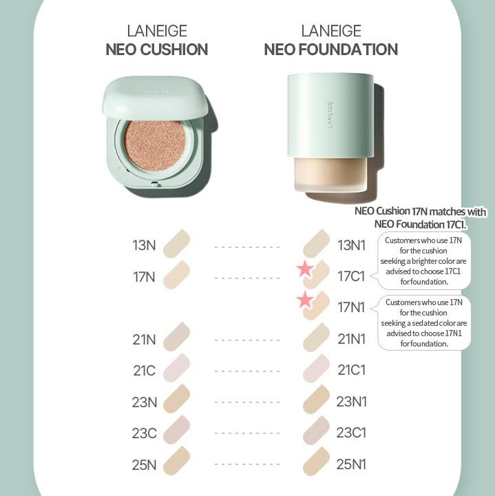 Laneige Neo Cushion Foundation Matte 30ml
