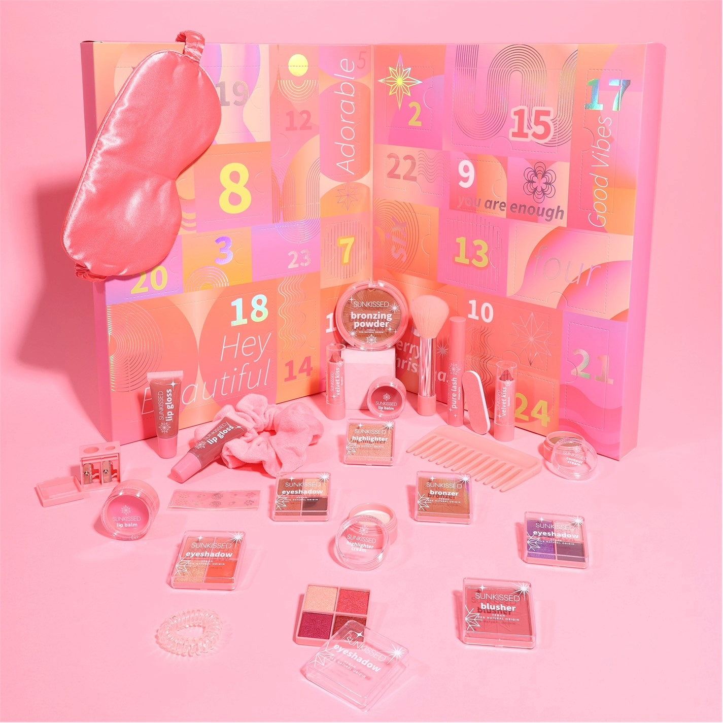 Sunkissed 25 Days Of Beauty Advent Calendar Book 25 Pieces