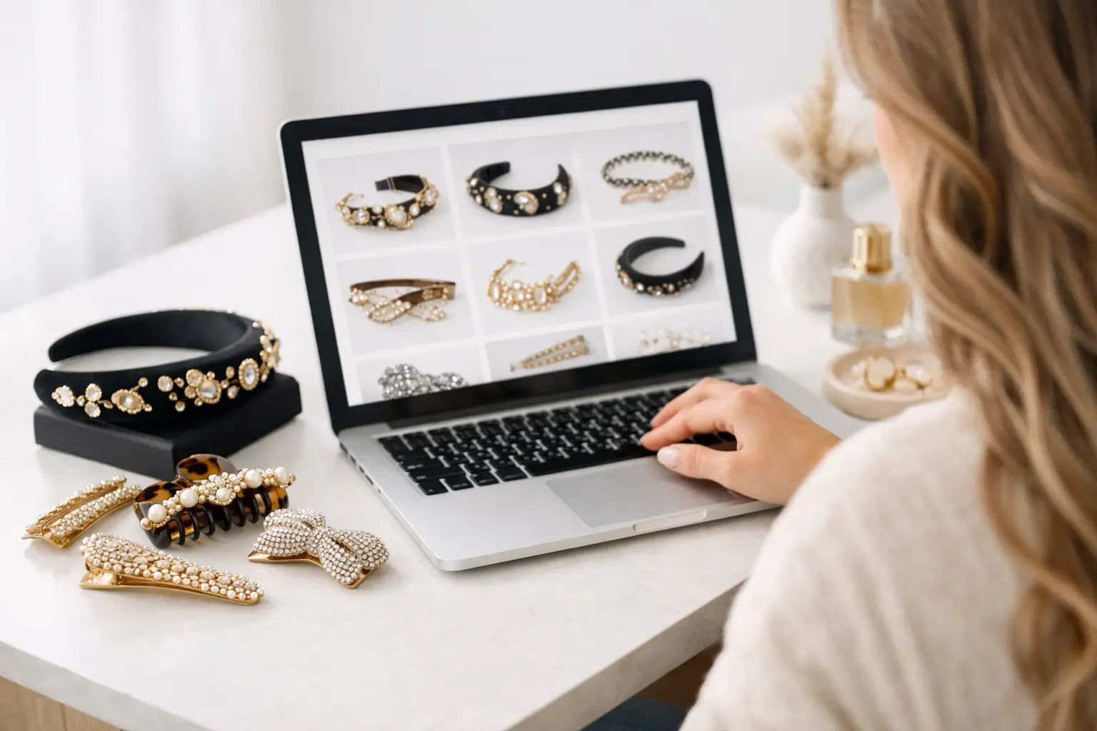 How to Shop Designer Hair Accessories Online