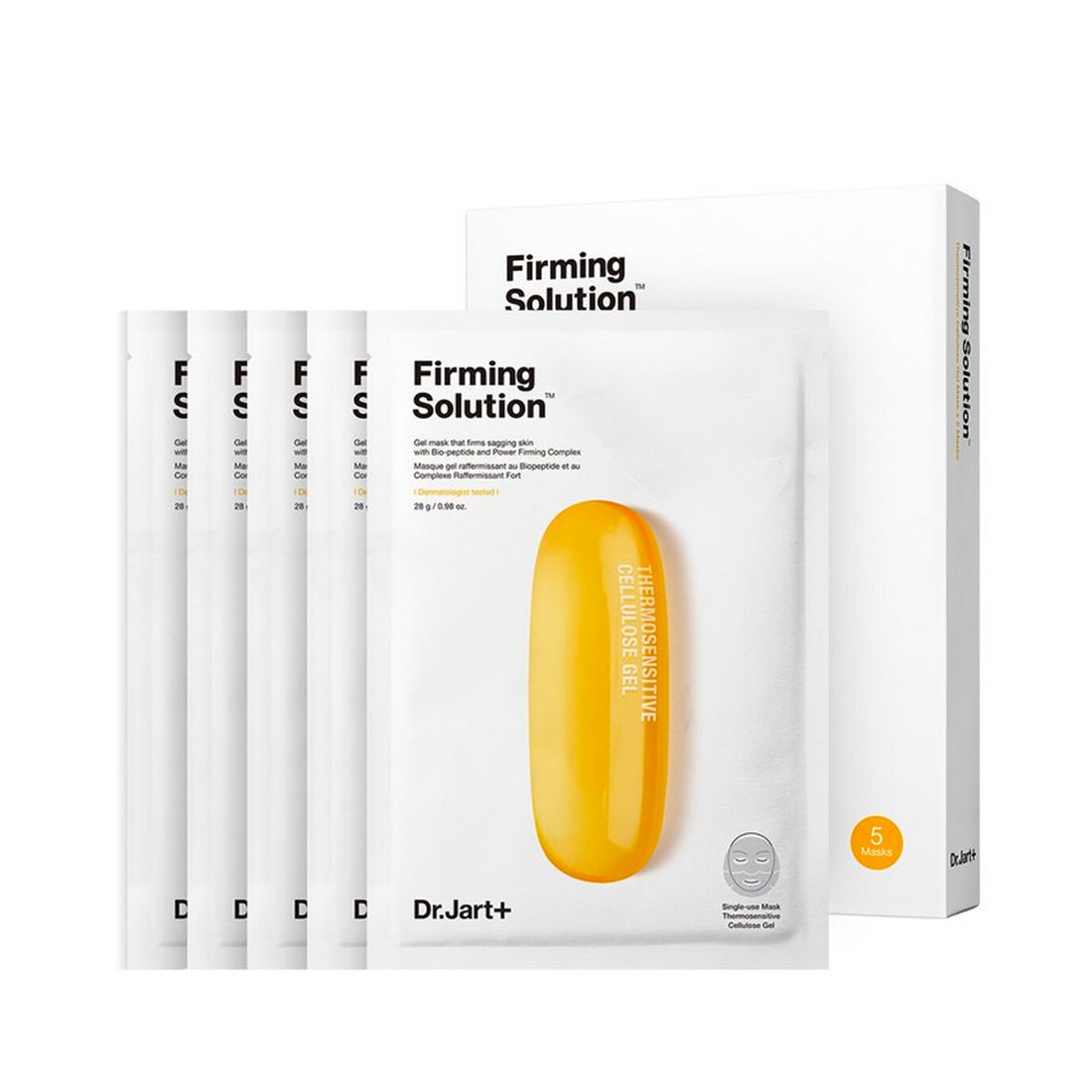 Dr.Jart+ DERMASK BRIGHTENING SOLUTION FACE MASK (5 Sheets)