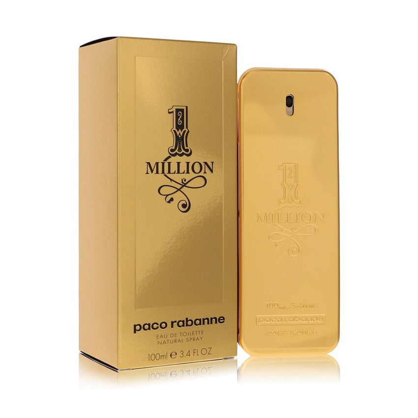 1 Million by Paco Rabanne Eau De Toilette Spray 3.4 oz for Men