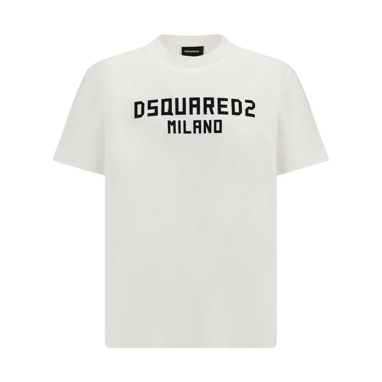 Dsquared² White Cotton T-Shirt
