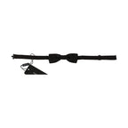 Dolce & Gabbana Black Polka Dots Silk Adjustable Neck Papillon Men Bow Tie