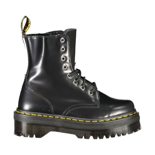 Dr. Martens Black Leather Unisex Ankle Boot