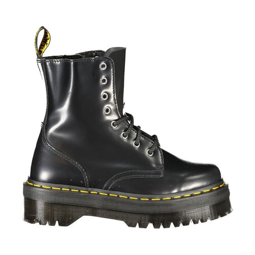 Dr. Martens Black Leather Unisex Ankle Boot