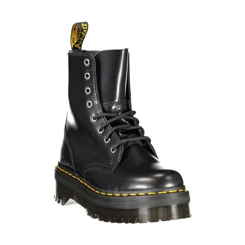 Dr. Martens Black Leather Unisex Ankle Boot