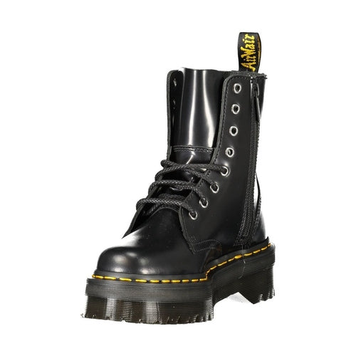 Dr. Martens Black Leather Unisex Ankle Boot