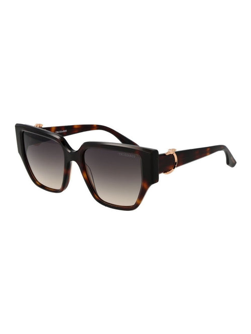 Trussardi Brown Acetate Sunglasses