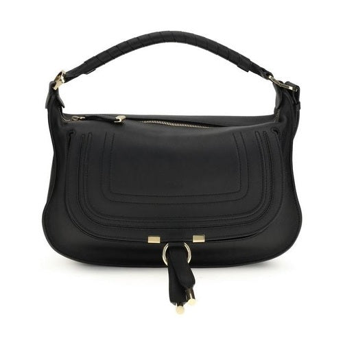 Chloé Black Calf Leather Bos Taurus Shoulder Bag