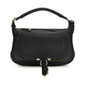 Chloé Black Calf Leather Bos Taurus Shoulder Bag