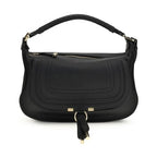 Chloé Black Calf Leather Bos Taurus Shoulder Bag