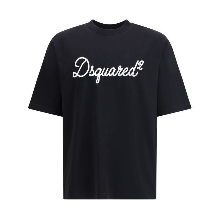 Dsquared² Black Cotton T-Shirt