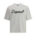 Dsquared² White Cotton T-Shirt