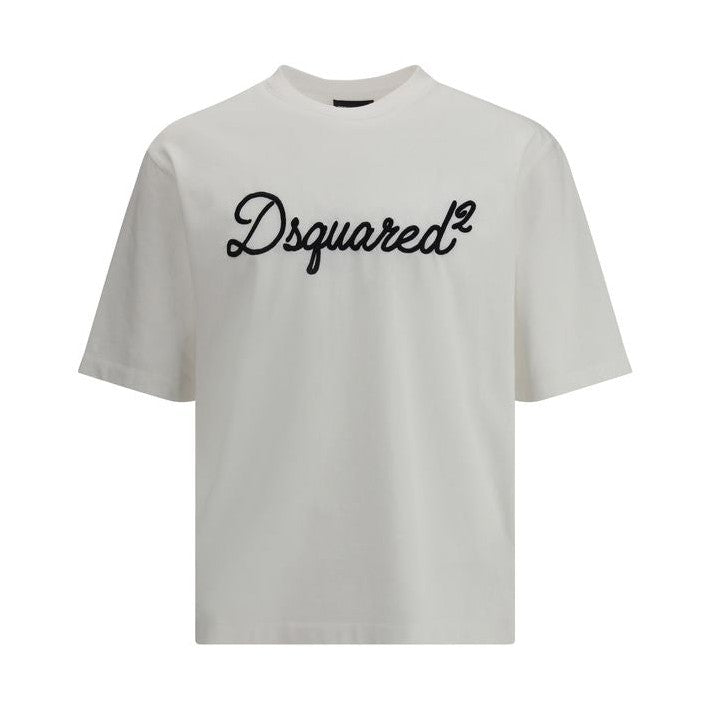Dsquared² White Cotton T-Shirt