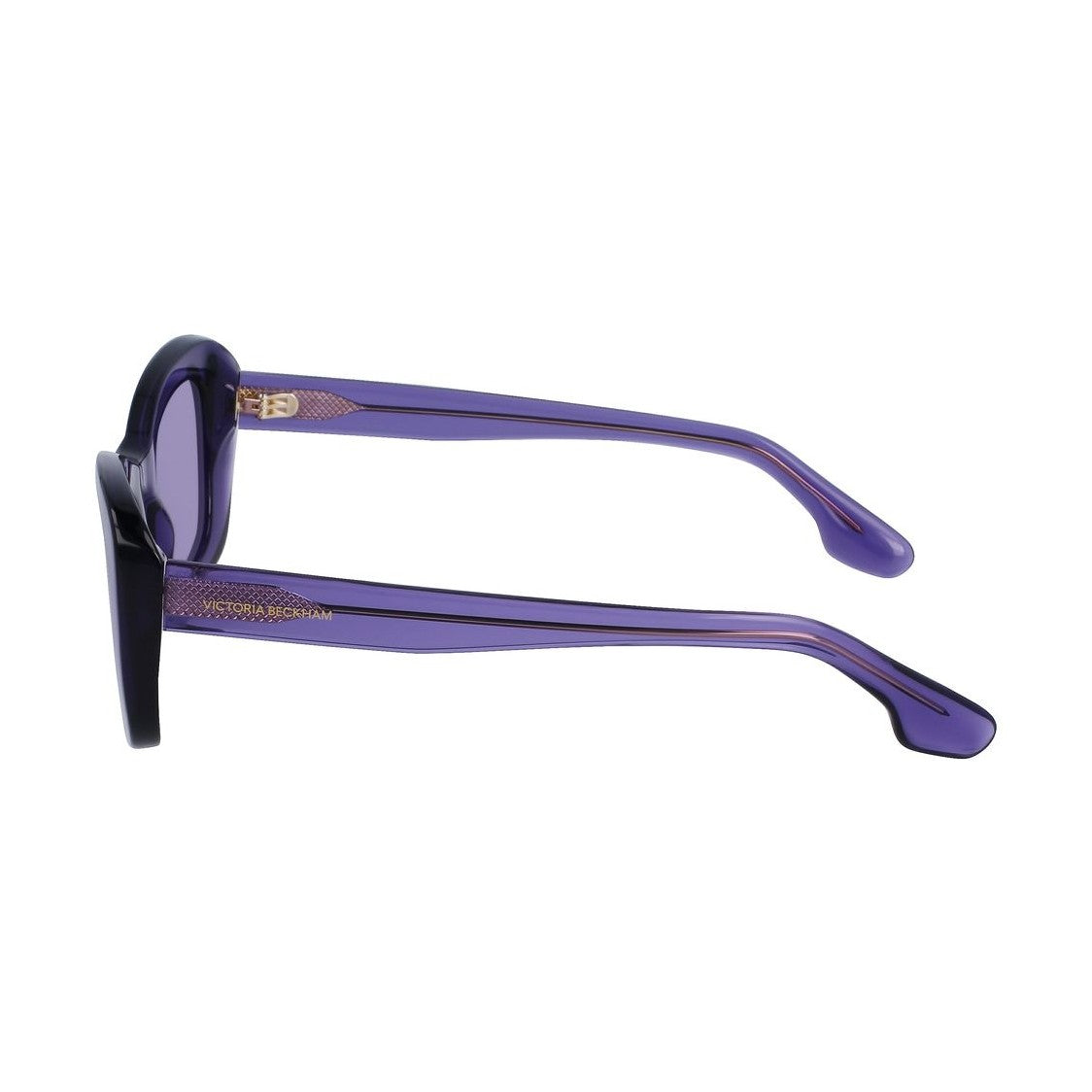 Victoria Beckham Gray Acetate Sunglasses