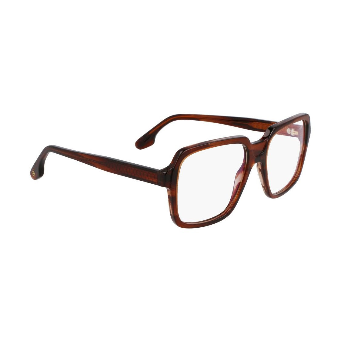Victoria Beckham Brown Acetate Glasses (Frames)