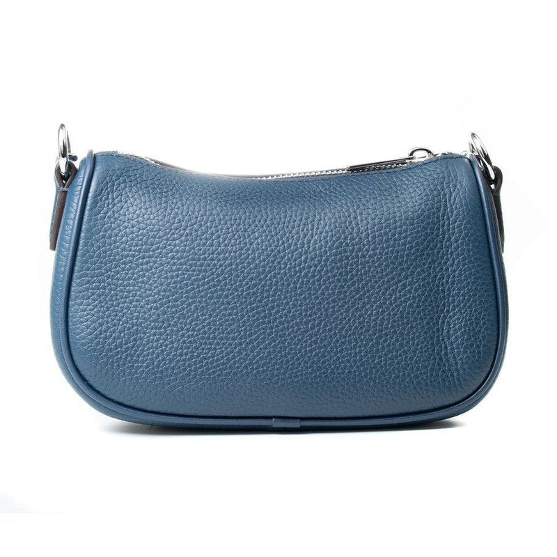 Michael Kors Blue Leather Shoulder Bag
