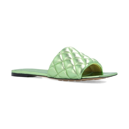 Bottega Veneta Bicolor Calfskin Sandals